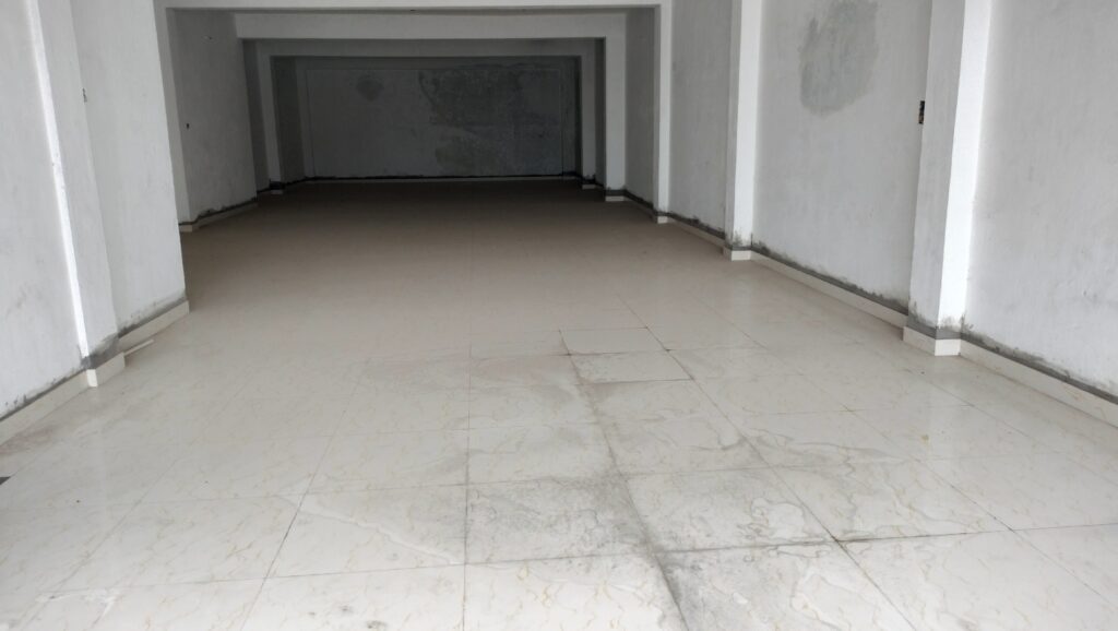 interior view of shop for rent in tirupur